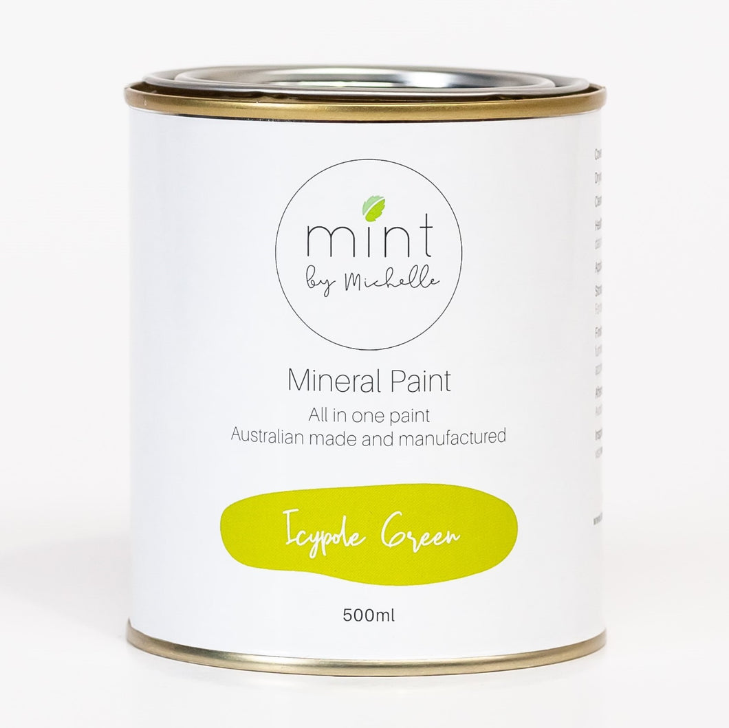Mint Mineral Paint Icypole Green