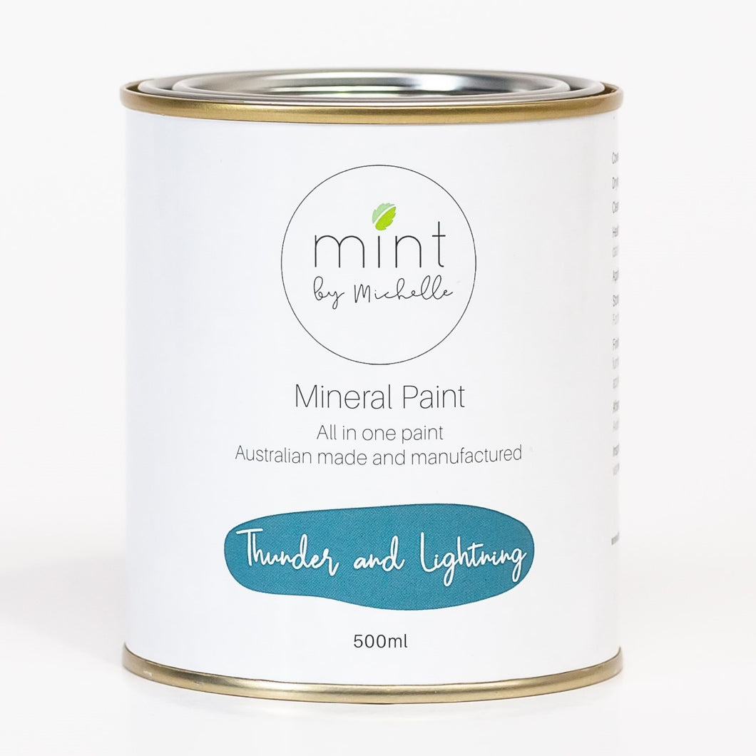 Mint Mineral Paint Thunder & Lightening